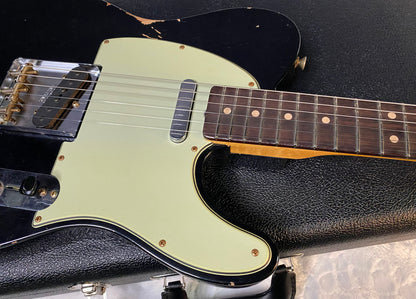 NEW! Fender '63 Relic Limited Edition Telecaster - Handwound PU's - Custom Shop - Authorized Dealer - Black - 7.25 lbs - G05874