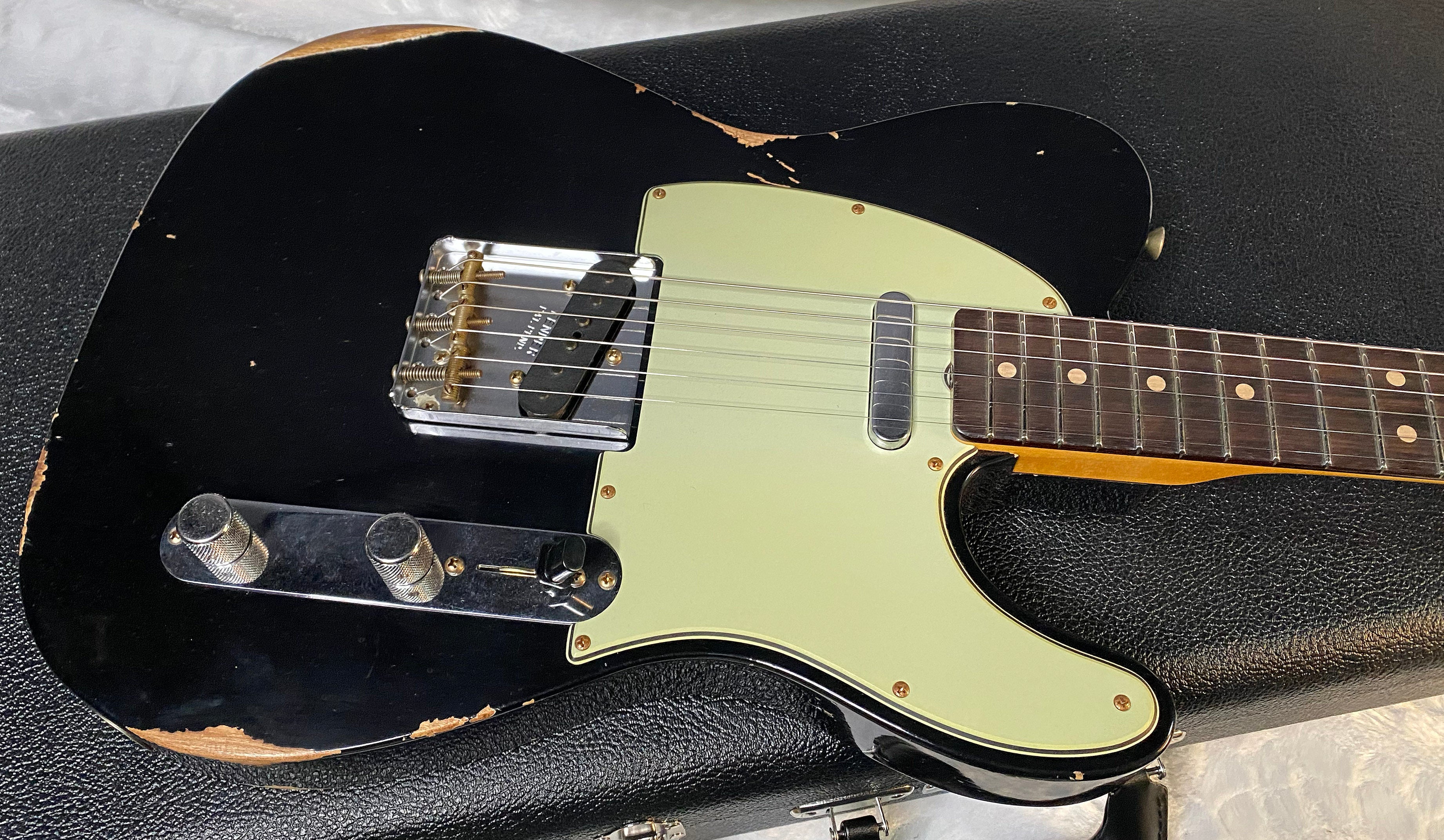 NEW! Fender '63 Relic Limited Edition Telecaster - Handwound PU's - Custom Shop - Authorized Dealer - Black - 7.25 lbs - G05874