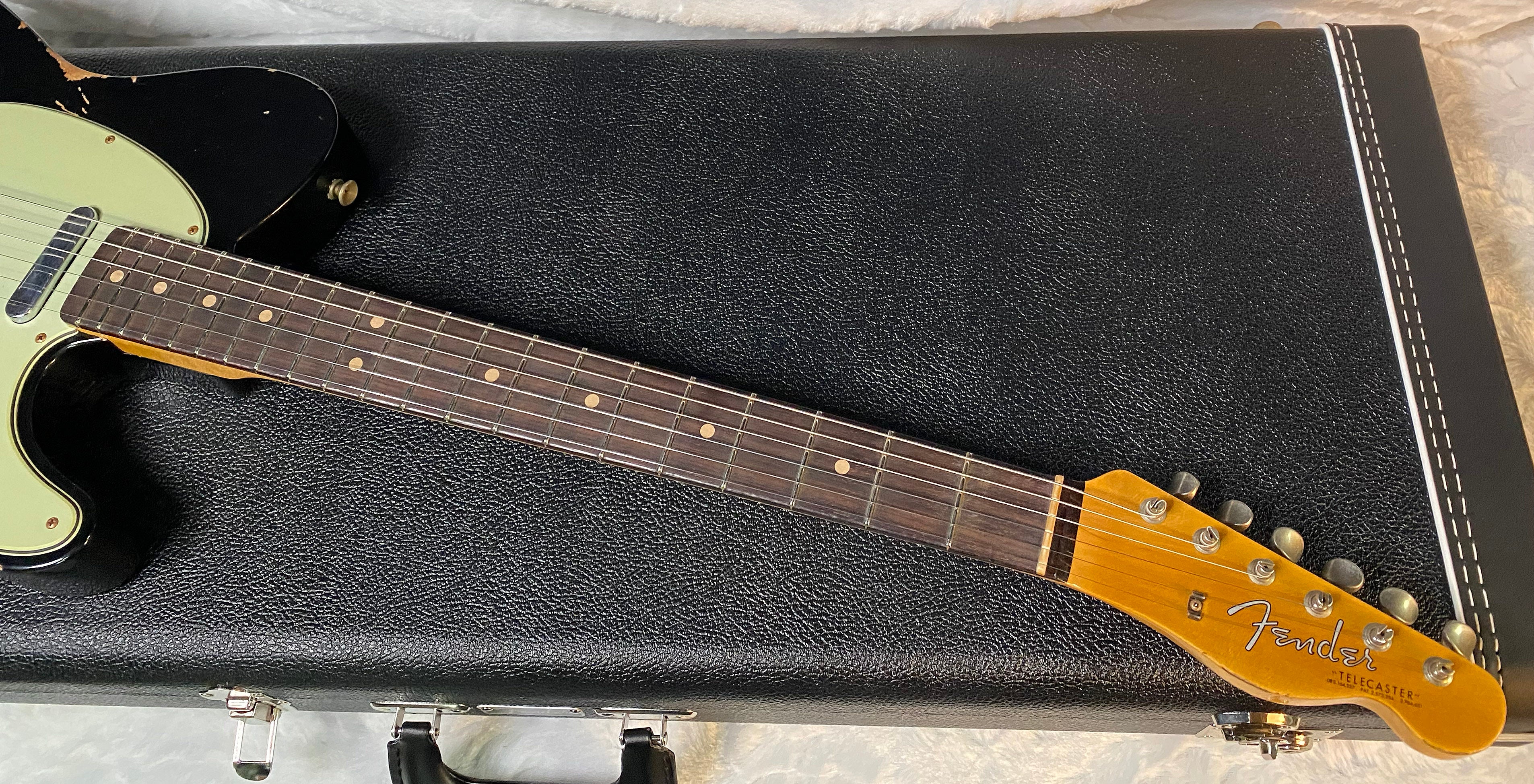 NEW! Fender '63 Relic Limited Edition Telecaster - Handwound PU's - Custom Shop - Authorized Dealer - Black - 7.25 lbs - G05874