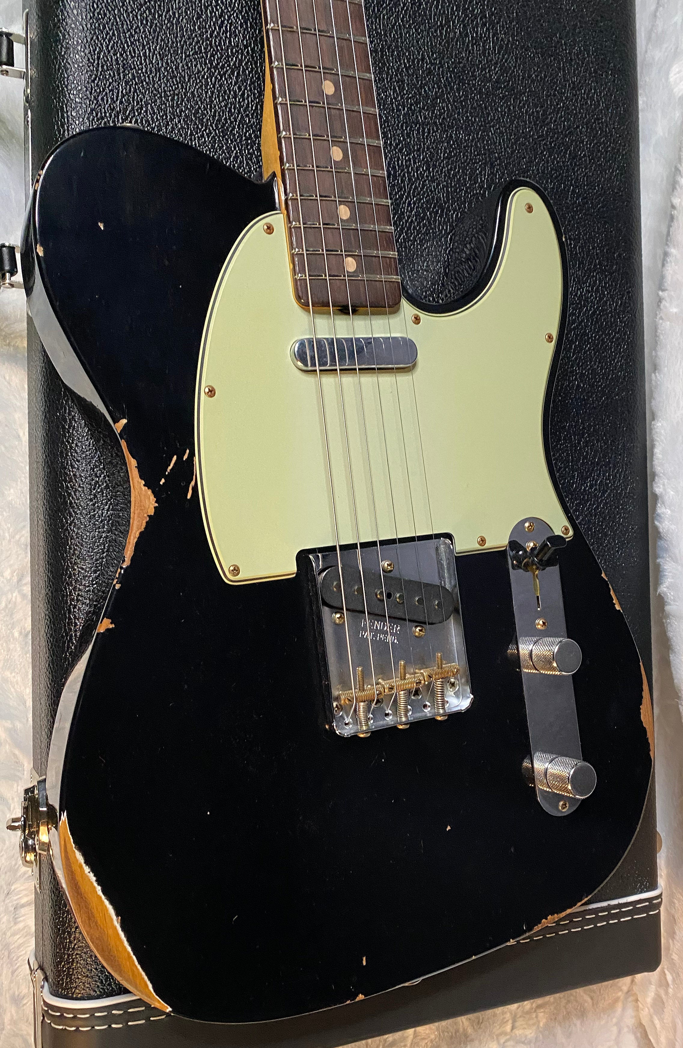 NEW! Fender '63 Relic Limited Edition Telecaster - Handwound PU's - Custom Shop - Authorized Dealer - Black - 7.25 lbs - G05874