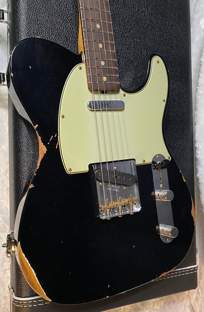 NEW! Fender '63 Relic Limited Edition Telecaster - Handwound PU's - Custom Shop - Authorized Dealer - Black - 7.25 lbs - G05874