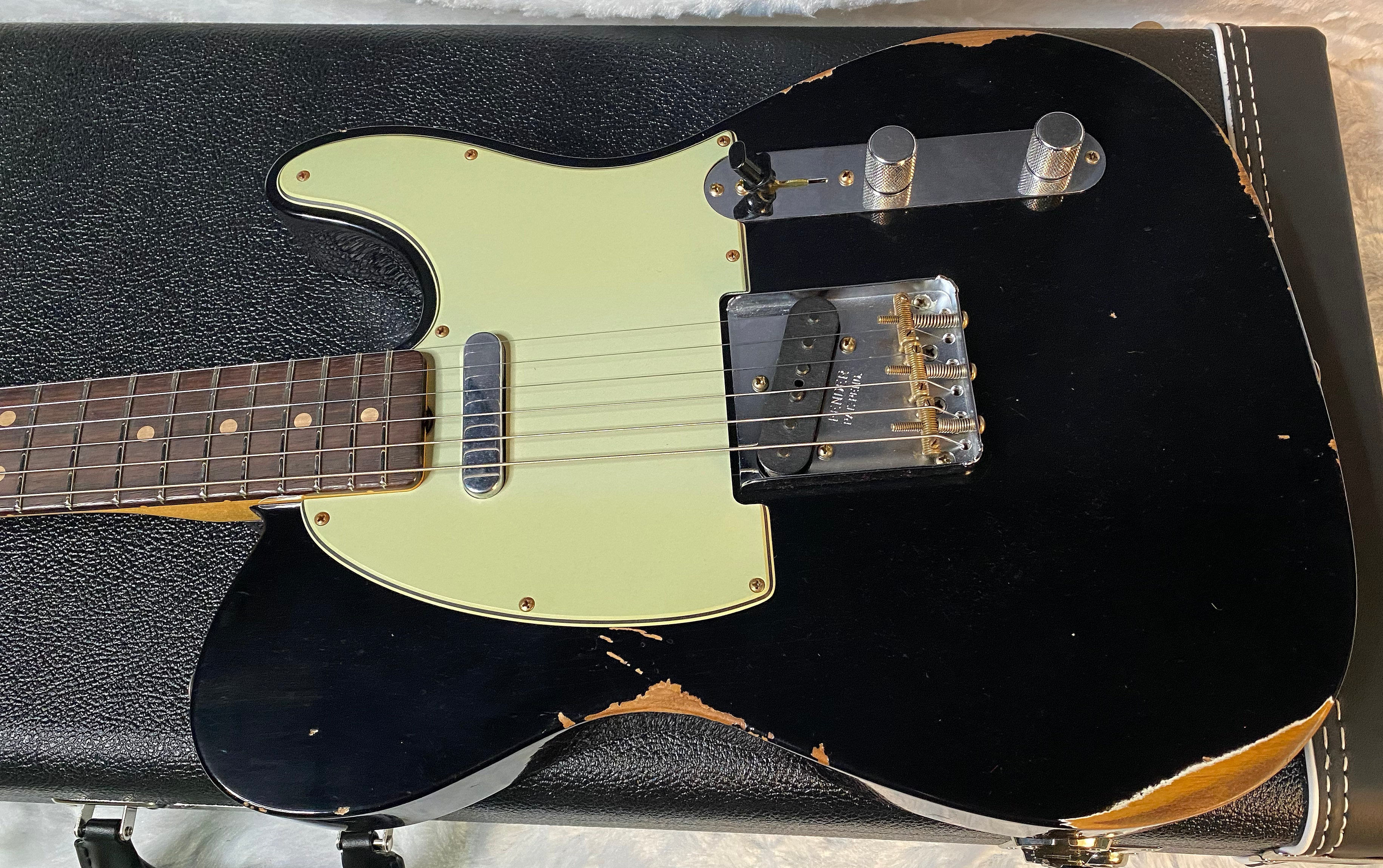 NEW! Fender '63 Relic Limited Edition Telecaster - Handwound PU's - Custom Shop - Authorized Dealer - Black - 7.25 lbs - G05874