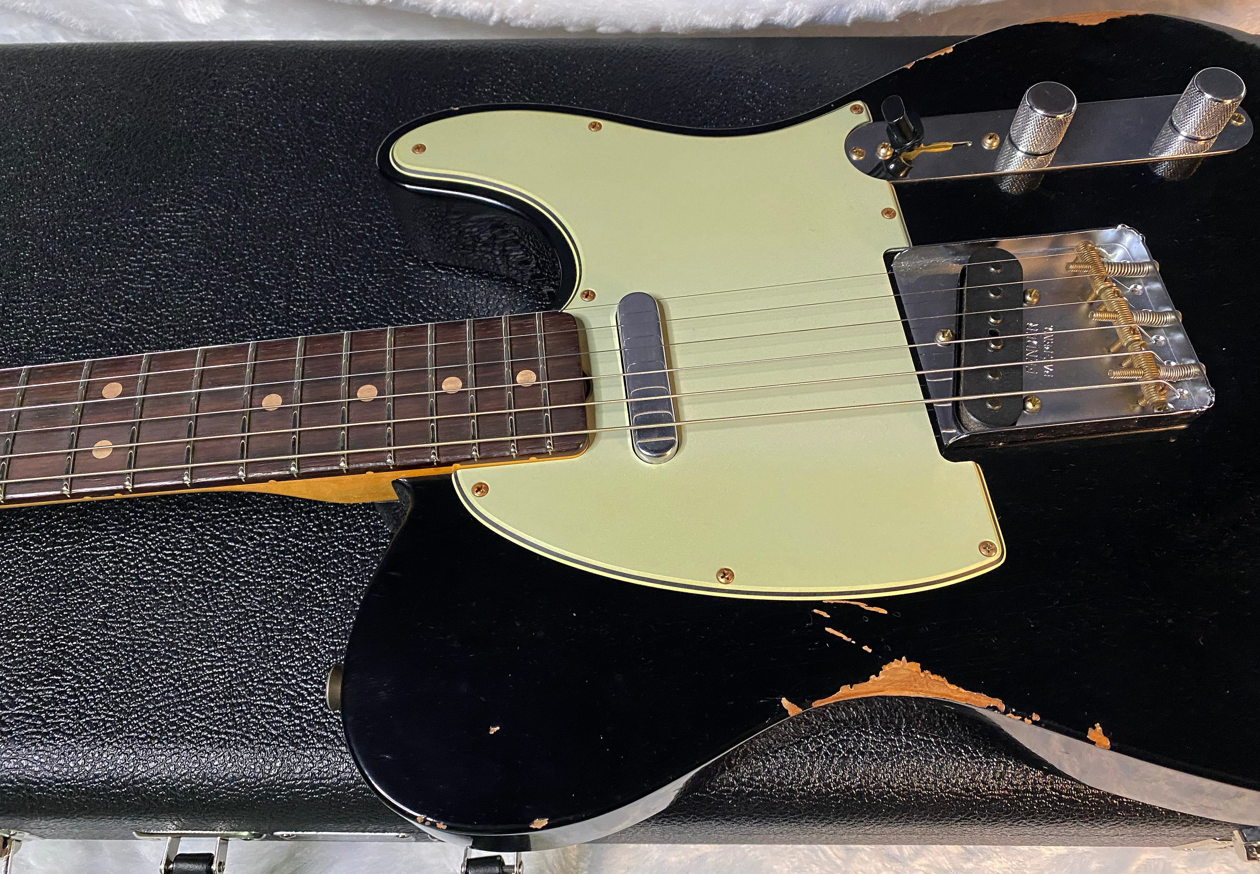 NEW! Fender '63 Relic Limited Edition Telecaster - Handwound PU's - Custom Shop - Authorized Dealer - Black - 7.25 lbs - G05874