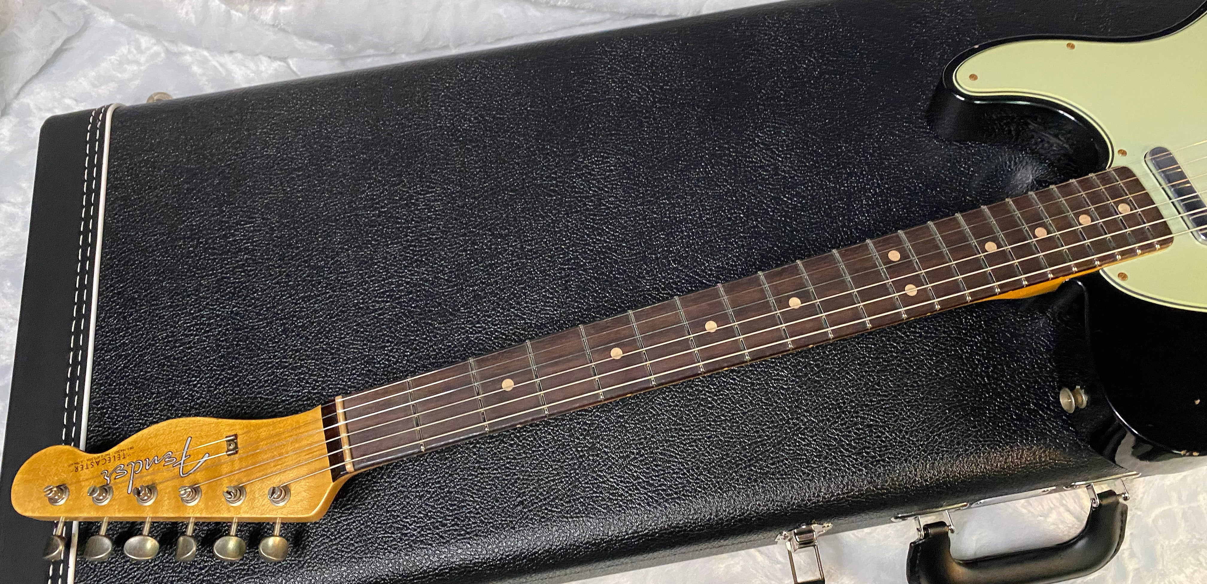 NEW! Fender '63 Relic Limited Edition Telecaster - Handwound PU's - Custom Shop - Authorized Dealer - Black - 7.25 lbs - G05874