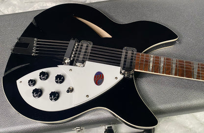 NEW! Rickenbacker 360/12C63 C Series 12-String Electric Guitar Jet Glo - Authorized Dealer - In-Stock! 8 lbs - G05880