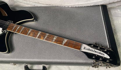 NEW! Rickenbacker 360/12C63 C Series 12-String Electric Guitar Jet Glo - Authorized Dealer - In-Stock! 8 lbs - G05880