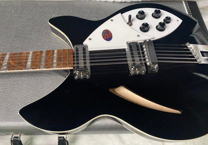 NEW! Rickenbacker 360/12C63 C Series 12-String Electric Guitar Jet Glo - Authorized Dealer - In-Stock! 8 lbs - G05880