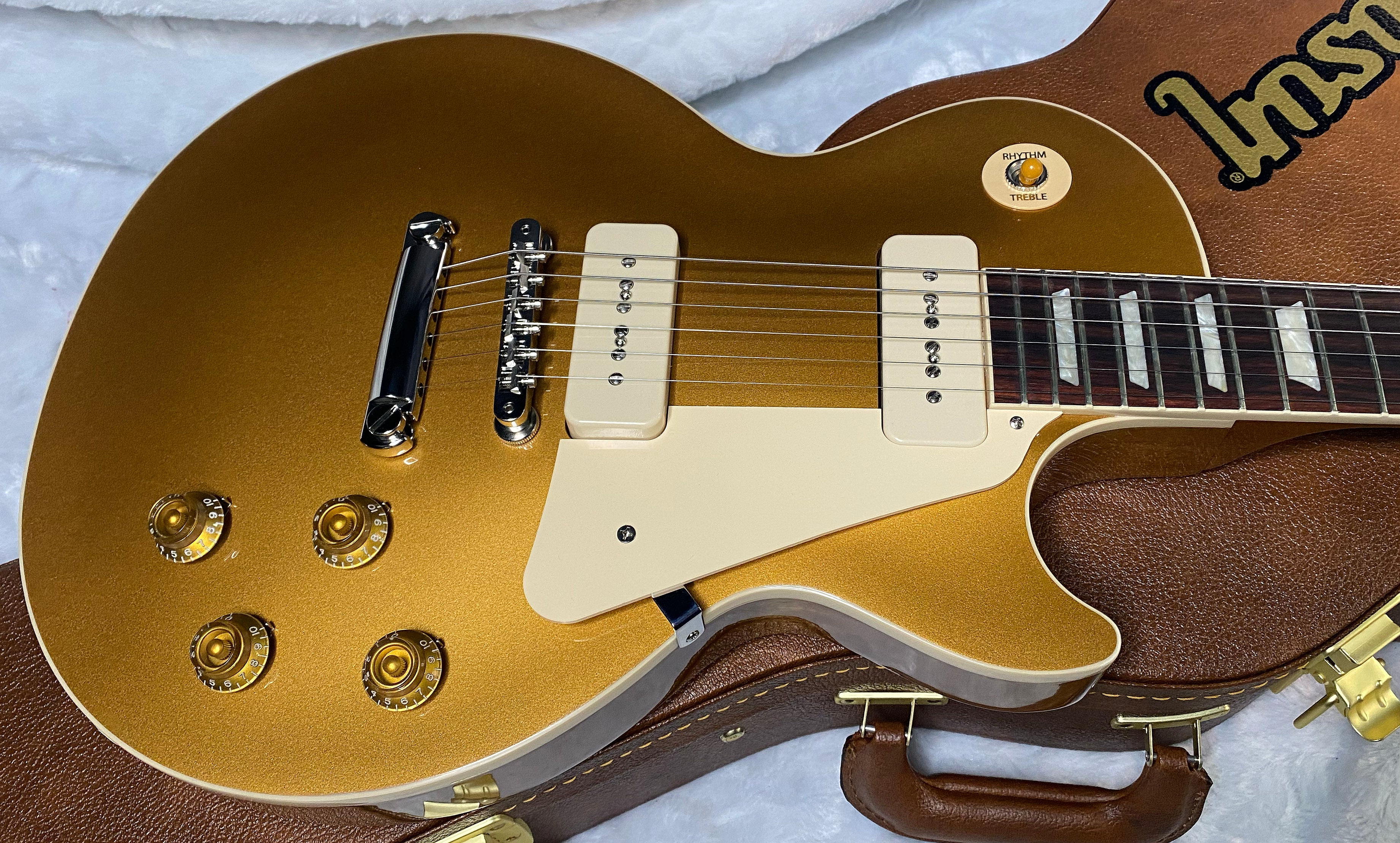 NEW! Gibson Les Paul Standard '50s P-90 - Gold Top - Authorized Dealer - 9.85 lbs - G06712