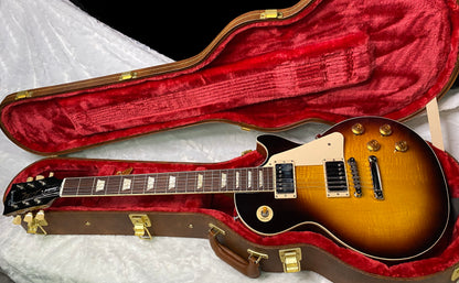 NEW! ! Gibson Les Paul 50's Standard - Tobacco Sunburst - Beautiful Flame Maple Top - Authorized Dealer - 9.8 lbs - G07278