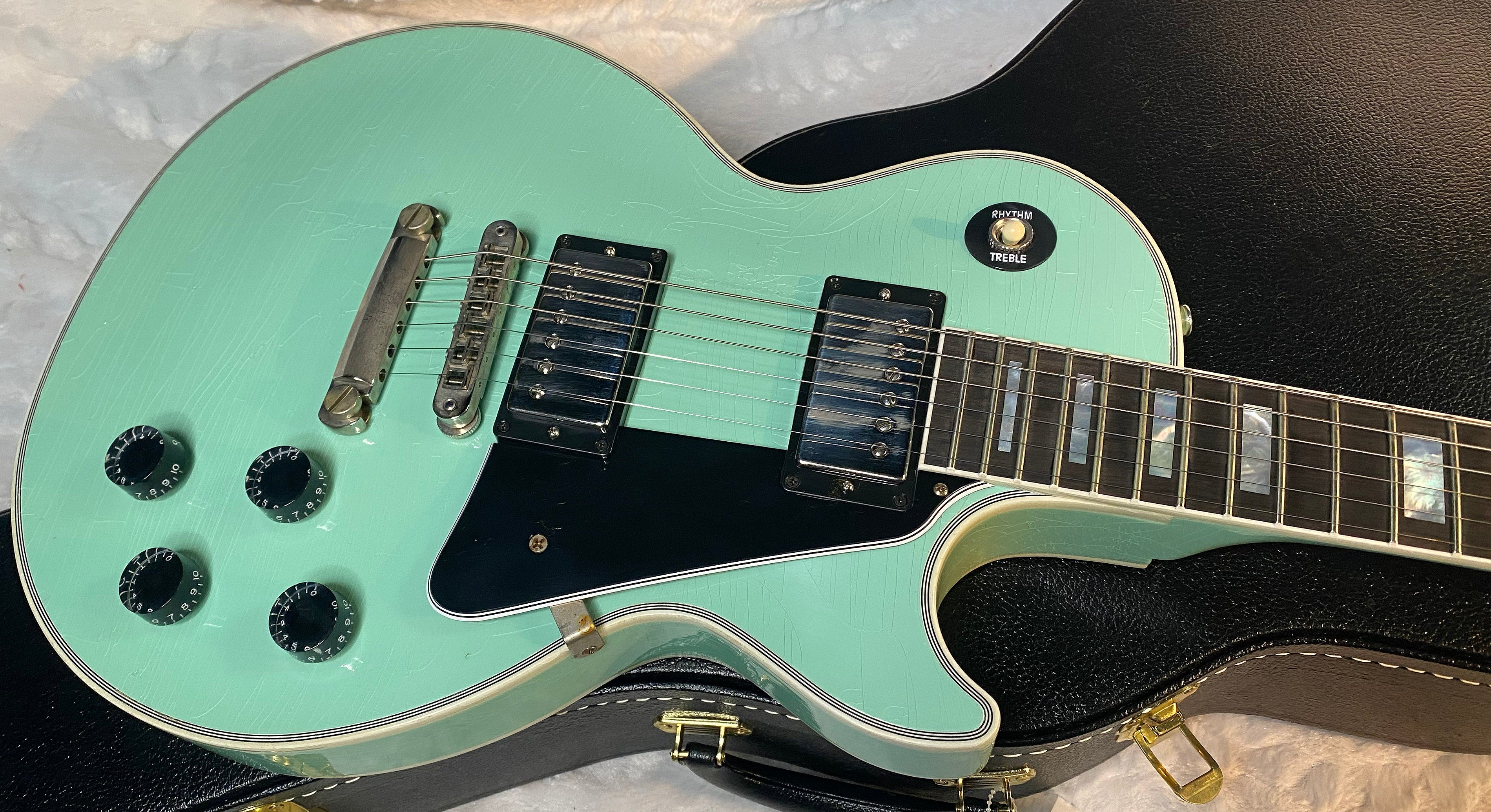 NEW! Gibson Custom Shop Les Paul Custom Kerry Green Murphy Lab Light Aged - Super Limited Edition - 10.3lbs - Authorized Dealer - G06729