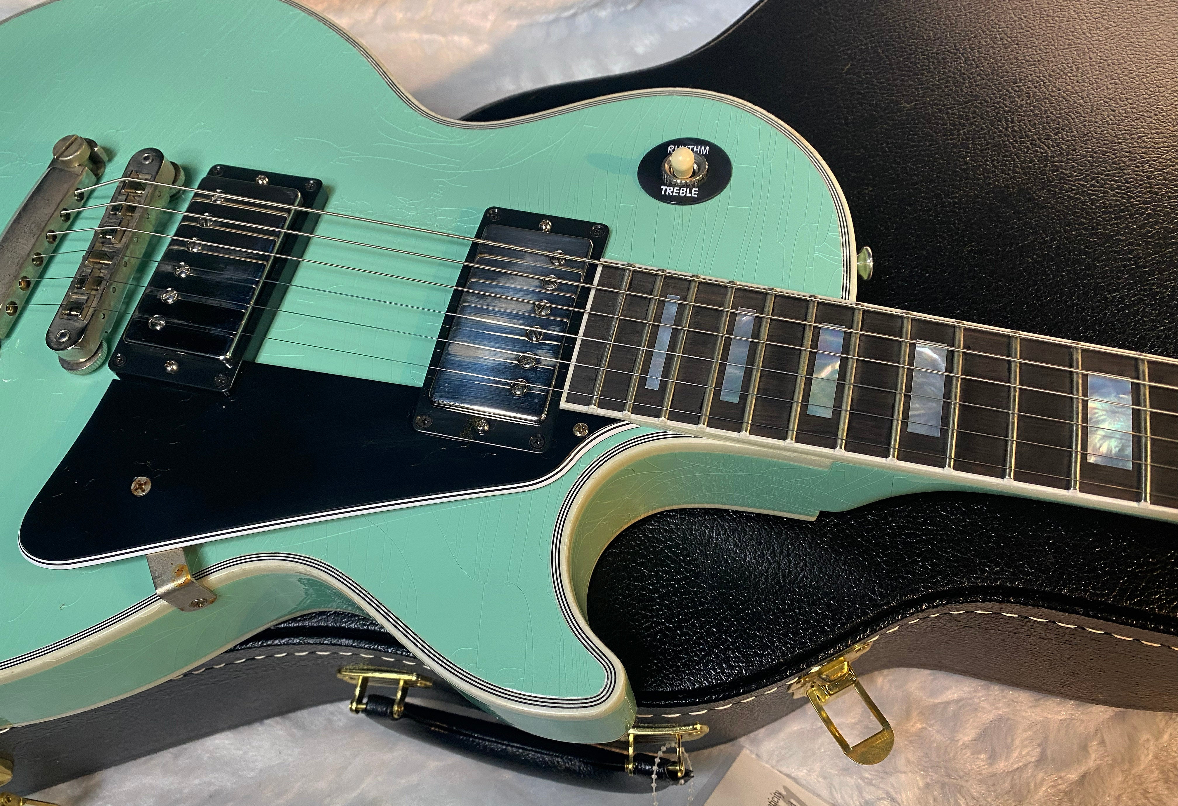 NEW! Gibson Custom Shop Les Paul Custom Kerry Green Murphy Lab Light Aged - Super Limited Edition - 10.3lbs - Authorized Dealer - G06729