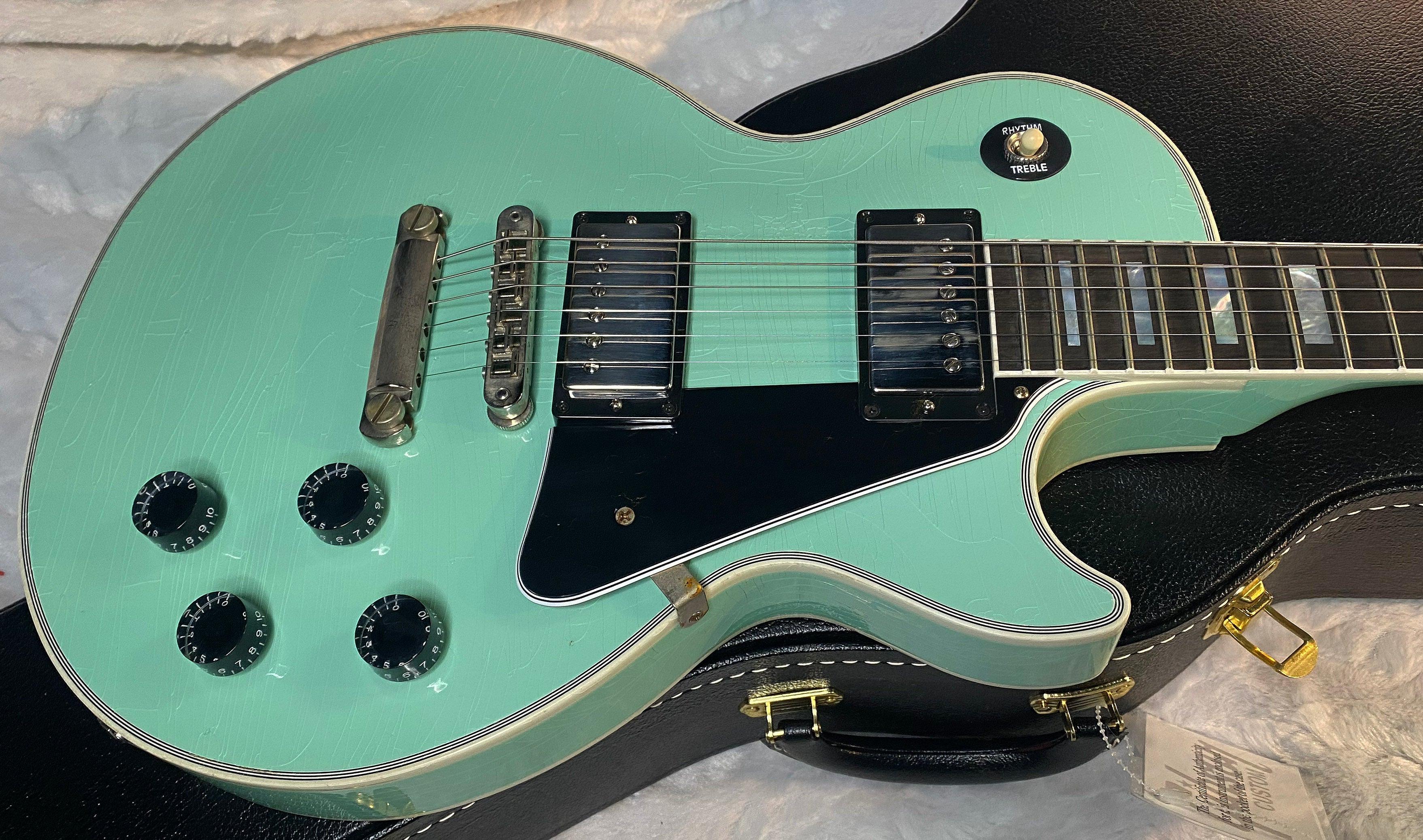 NEW! Gibson Custom Shop Les Paul Custom Kerry Green Murphy Lab Light Aged - Super Limited Edition - 10.3lbs - Authorized Dealer - G06729