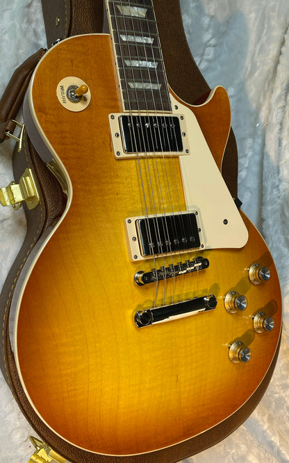 NEW ! Gibson Les Paul 60's Standard Unburst - Authorized Dealer - Flame Maple Top - 9.85lbs - G06706