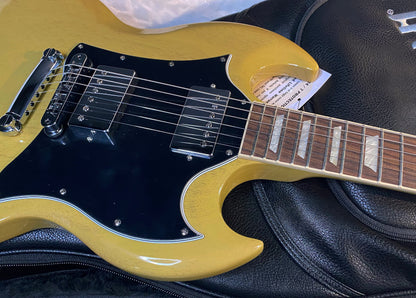 NEW ! Gibson SG Standard TV Yellow Finish - Original Gibson Leather Gig Bag - Authorized Dealer - Only 6.5 lbs - G06739