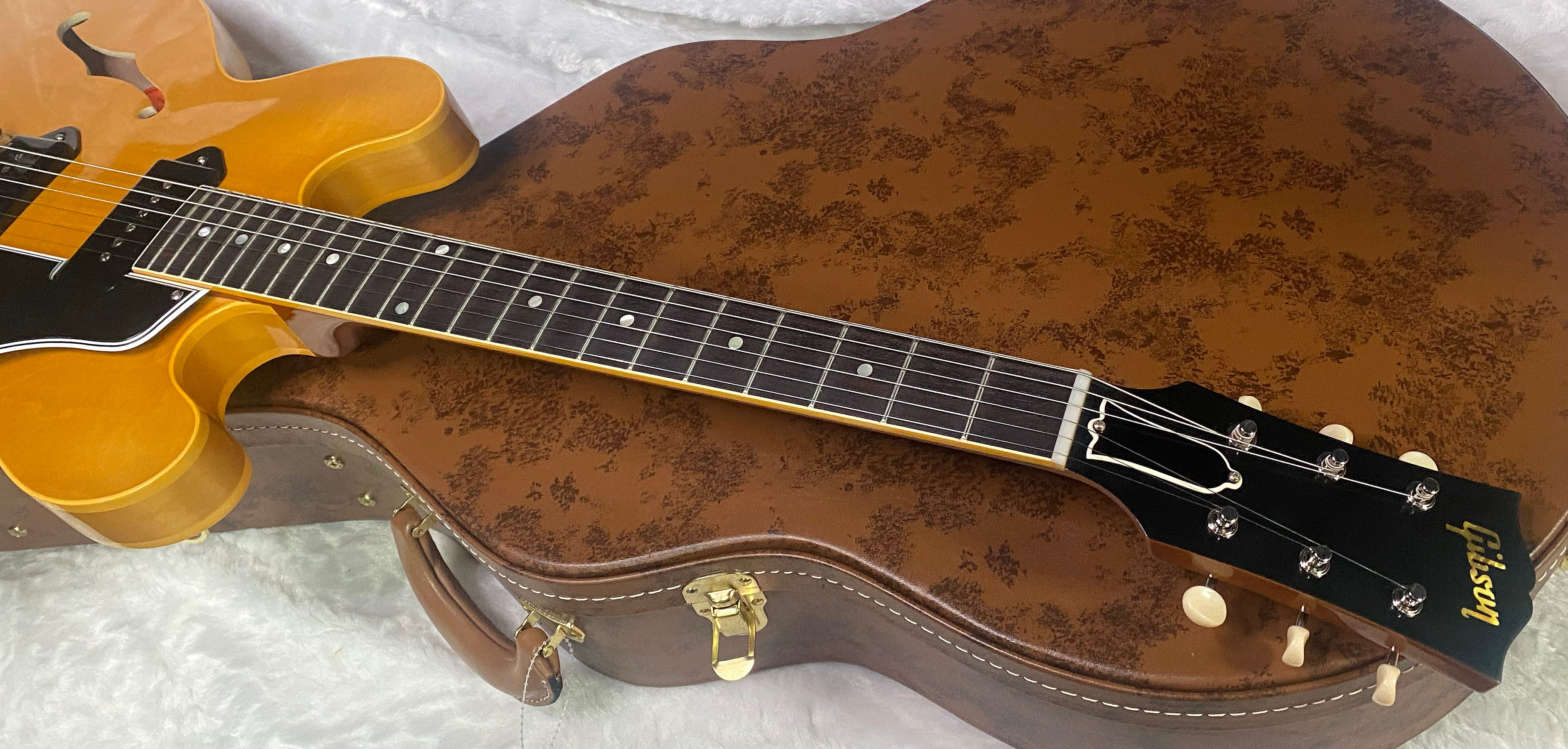 NEW! Gibson Custom 1959 ES-330 Reissue Electric Guitar - Vintage Natural, VOS - Authorized Dealer - Only 6.4 lbs - In-Stock! G07362