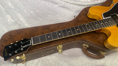 NEW! Gibson Custom 1959 ES-330 Reissue Electric Guitar - Vintage Natural, VOS - Authorized Dealer - Only 6.4 lbs - In-Stock! G07362