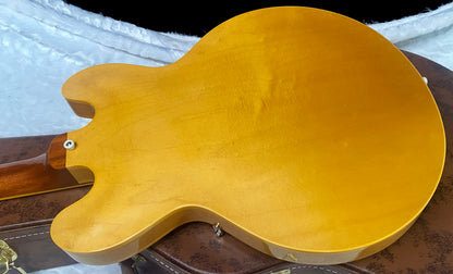 NEW! Gibson Custom 1959 ES-330 Reissue Electric Guitar - Vintage Natural, VOS - Authorized Dealer - Only 6.4 lbs - In-Stock! G07362