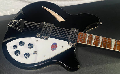 NEW! Rickenbacker 360/12 JG Jet Glo Jetglo 12-String - Authorized Dealer - 7.9 lbs - G07367