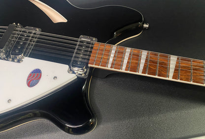 NEW! Rickenbacker 360/12 JG Jet Glo Jetglo 12-String - Authorized Dealer - 7.9 lbs - G07367