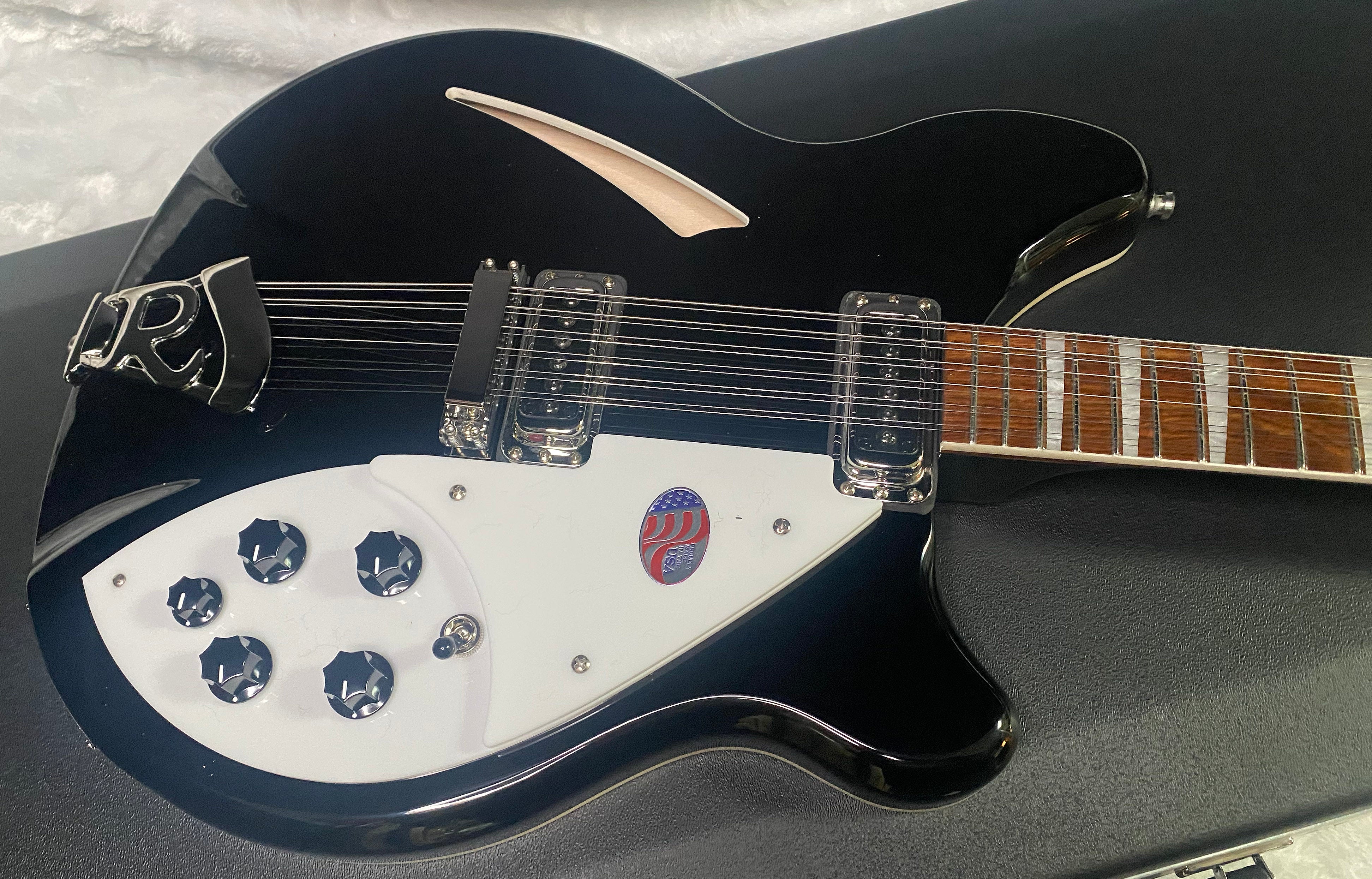 NEW! Rickenbacker 360/12 JG Jet Glo Jetglo 12-String - Authorized Dealer - 7.9 lbs - G07367