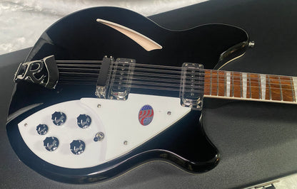 NEW! Rickenbacker 360/12 JG Jet Glo Jetglo 12-String - Authorized Dealer - 7.9 lbs - G07367