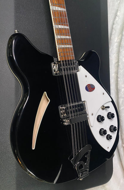 NEW! Rickenbacker 360/12 JG Jet Glo Jetglo 12-String - Authorized Dealer - 7.9 lbs - G07367