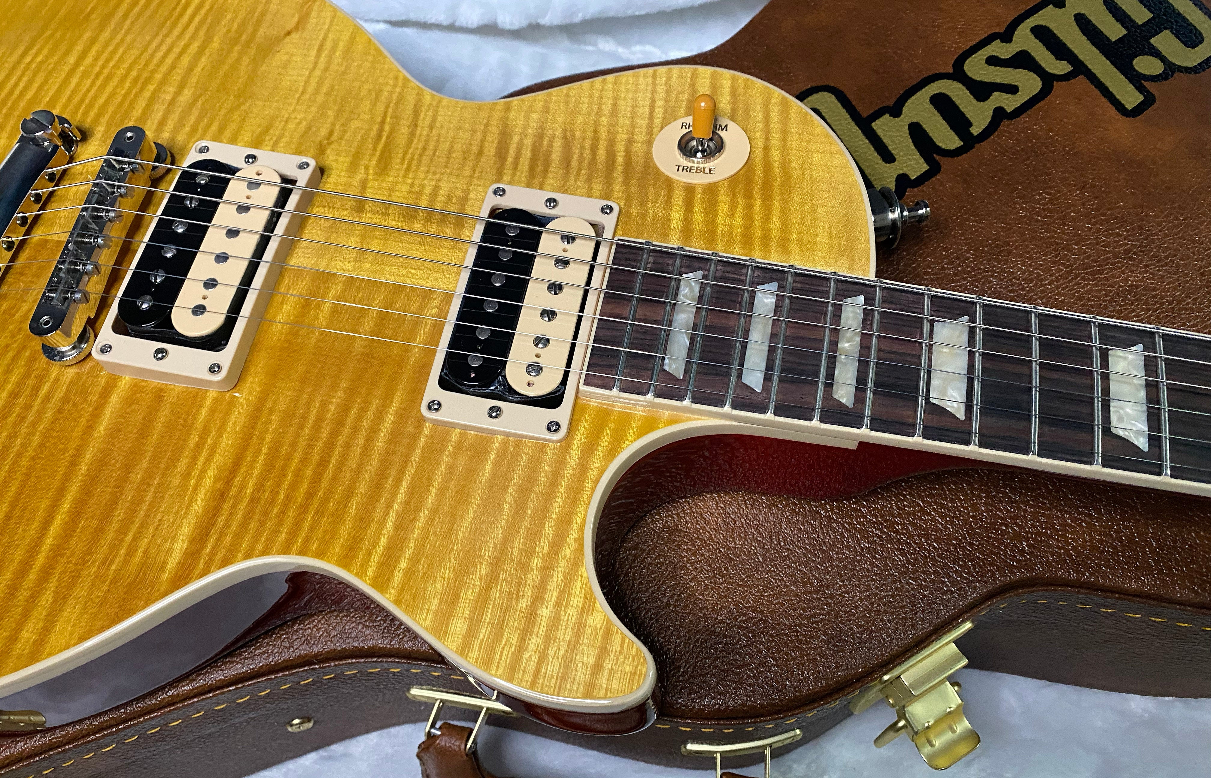 NEW ! Gibson Les Paul Slash - Appetite Burst - Beautiful Flame Top - Authorized Dealer - Only 8.5 lbs - G07355