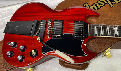 NEW! Gibson SG Standard '61 Maestro Vibrola Vintage Cherry - 7.9 lbs - Authorized Dealer! G07370