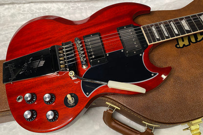 NEW! Gibson SG Standard '61 Maestro Vibrola Vintage Cherry - 7.9 lbs - Authorized Dealer! G07370