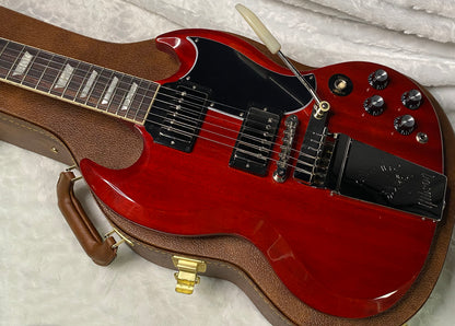 NEW! Gibson SG Standard '61 Maestro Vibrola Vintage Cherry - 7.9 lbs - Authorized Dealer! G07370