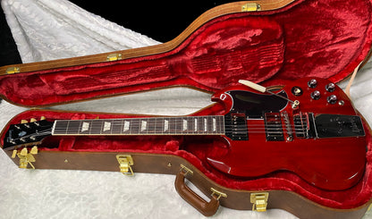 NEW! Gibson SG Standard '61 Maestro Vibrola Vintage Cherry - 7.9 lbs - Authorized Dealer! G07370