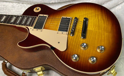 NEW! Gibson Les Paul 60's Standard Iced Tea - Left Handed - Authorized Dealer - Beautiful Flame Maple Top - 10.1 lbs - G07354