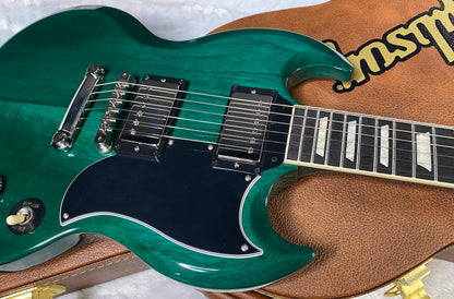 NEW! Gibson SG Standard '61 Stoptail - Translucent Teal - ONLY 7 lbs - Authorized Dealer - G06717
