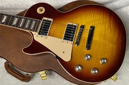 NEW! Gibson Les Paul 60's Standard Iced Tea - Left Handed - Authorized Dealer - Beautiful Flame Maple Top - 10.1 lbs - G07354