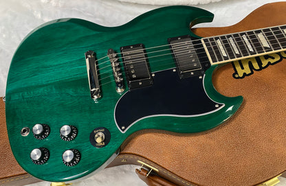 NEW! Gibson SG Standard '61 Stoptail - Translucent Teal - ONLY 7 lbs - Authorized Dealer - G06717