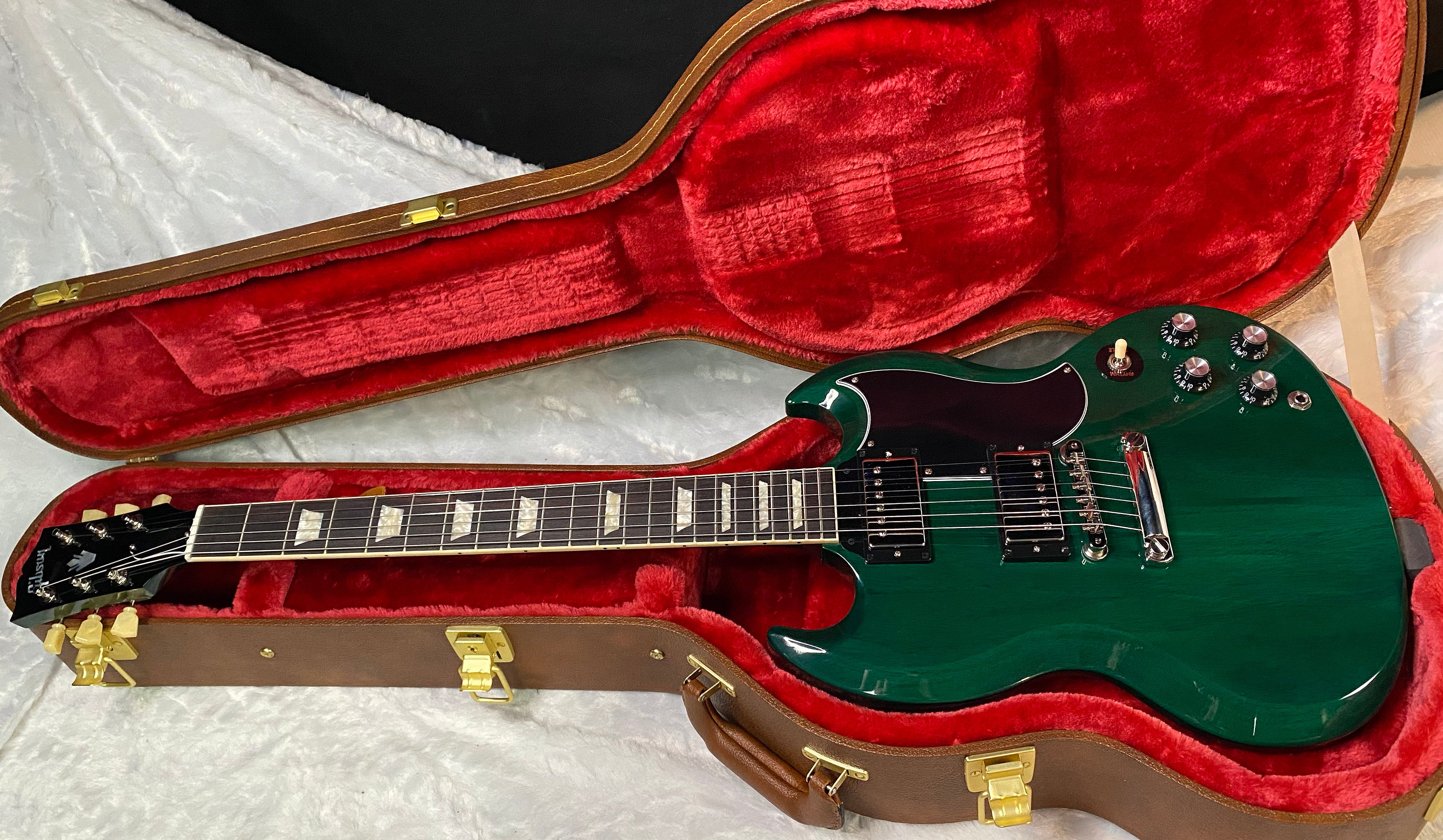 NEW! Gibson SG Standard '61 Stoptail - Translucent Teal - ONLY 7 lbs - Authorized Dealer - G06717