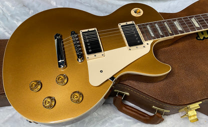 NEW ! Gibson Les Paul 50's Standard Gold Top - Authorized Dealer - 9.4 lbs - G06714