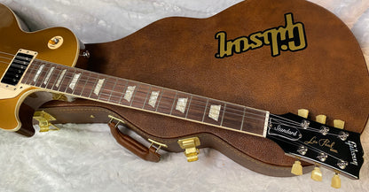 NEW ! Gibson Les Paul 50's Standard Gold Top - Authorized Dealer - 9.4 lbs - G06714
