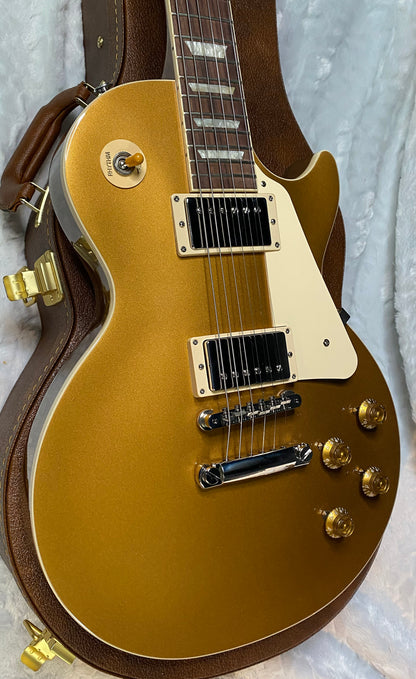 NEW ! Gibson Les Paul 50's Standard Gold Top - Authorized Dealer - 9.4 lbs - G06714