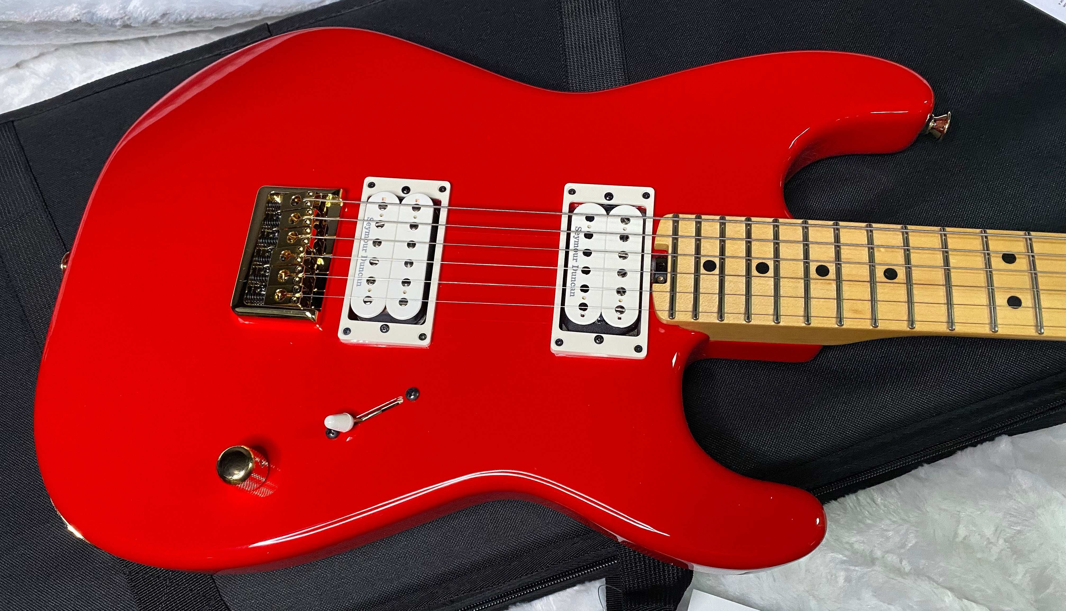 NEW! Charvel American Neo-Classic San Dimas SD1 HH HT - Hard Tail - Seymour Duncan Pick-UPs - Racing Red - Authorized Dealer - 7.6 lbs - G07372