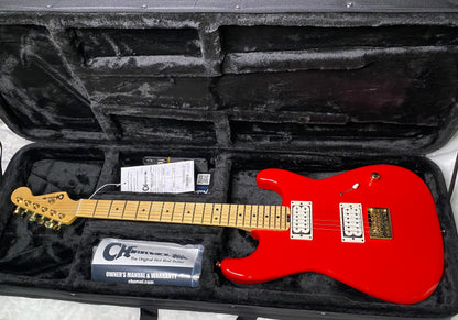 NEW! Charvel American Neo-Classic San Dimas SD1 HH HT - Hard Tail - Seymour Duncan Pick-UPs - Racing Red - Authorized Dealer - 7.6 lbs - G07372