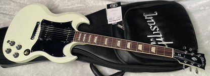 NEW ! Gibson SG Standard - Classic White Finish - Original Gibson Leather Gig Bag - Authorized Dealer - Only 6.7lbs - G07306