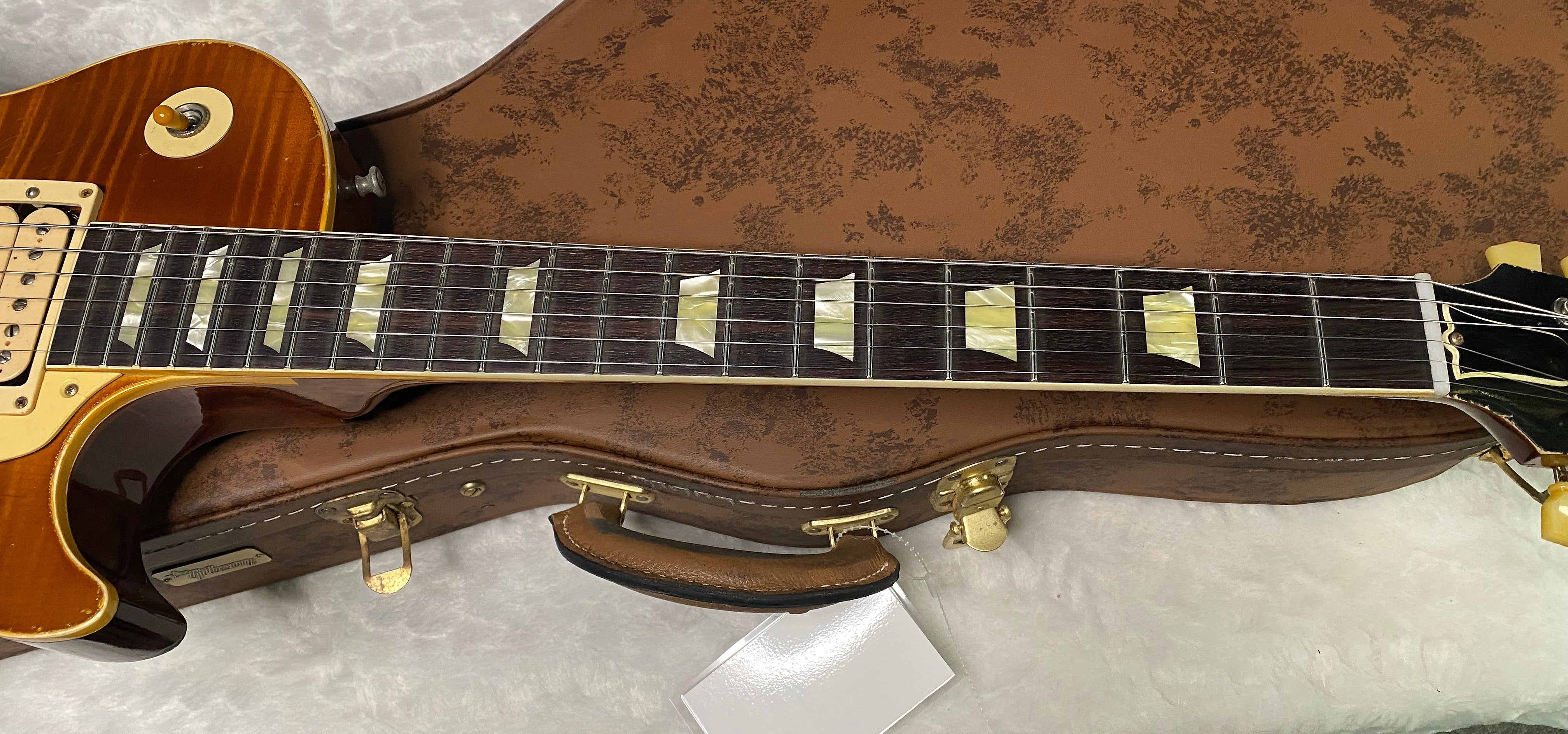 NEW! Gibson Custom 1959 Les Paul Standard Resissue Electric Guitar - Beauty of the Burst #86 Heavy Aged - MONSTER TOP! - Authorized Dealer -G07374
