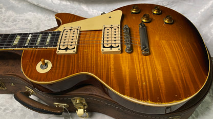 NEW! Gibson Custom 1959 Les Paul Standard Resissue Electric Guitar - Beauty of the Burst #86 Heavy Aged - MONSTER TOP! - Authorized Dealer -G07374