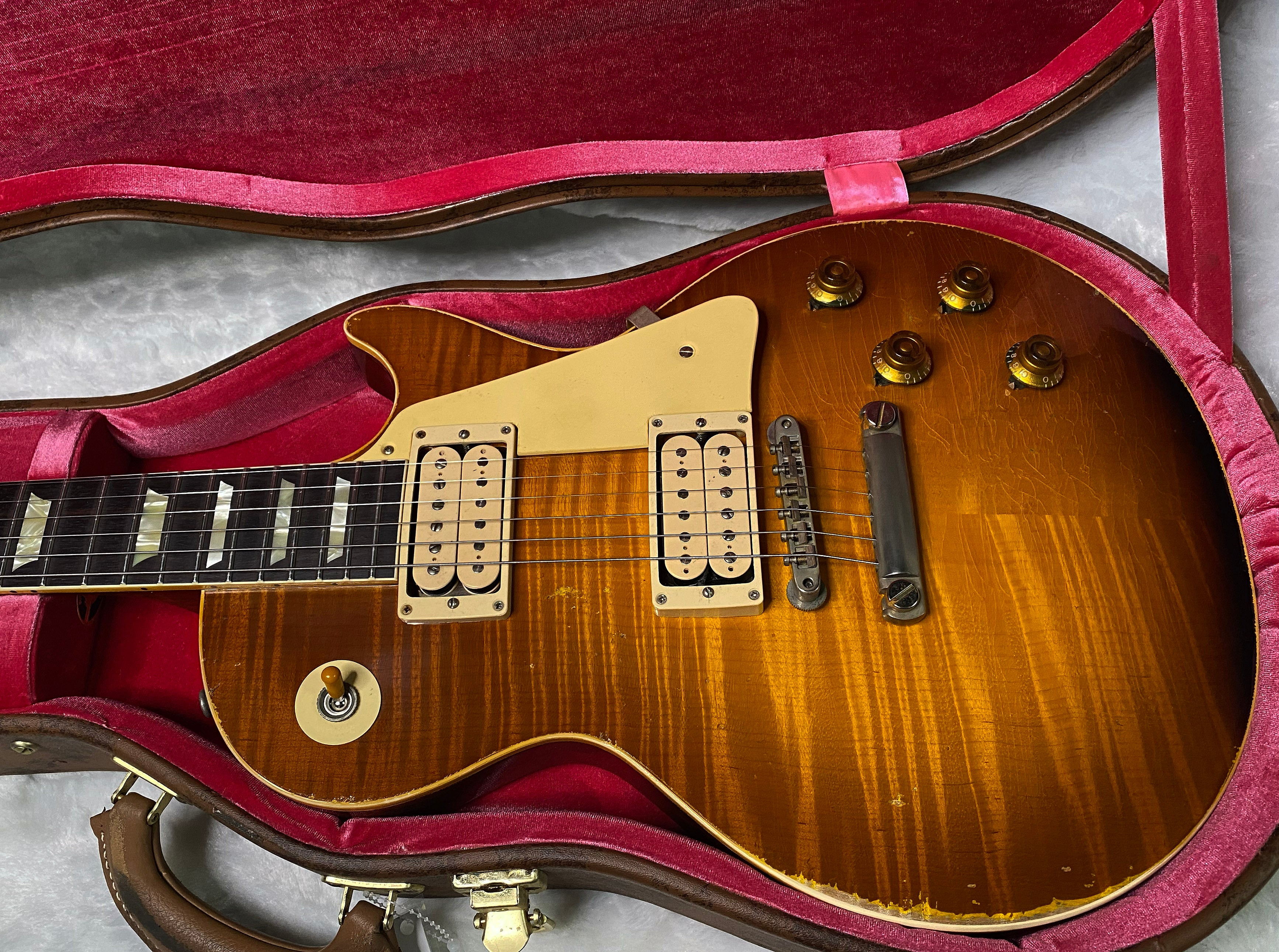 NEW! Gibson Custom 1959 Les Paul Standard Resissue Electric Guitar - Beauty of the Burst #86 Heavy Aged - MONSTER TOP! - Authorized Dealer -G07374