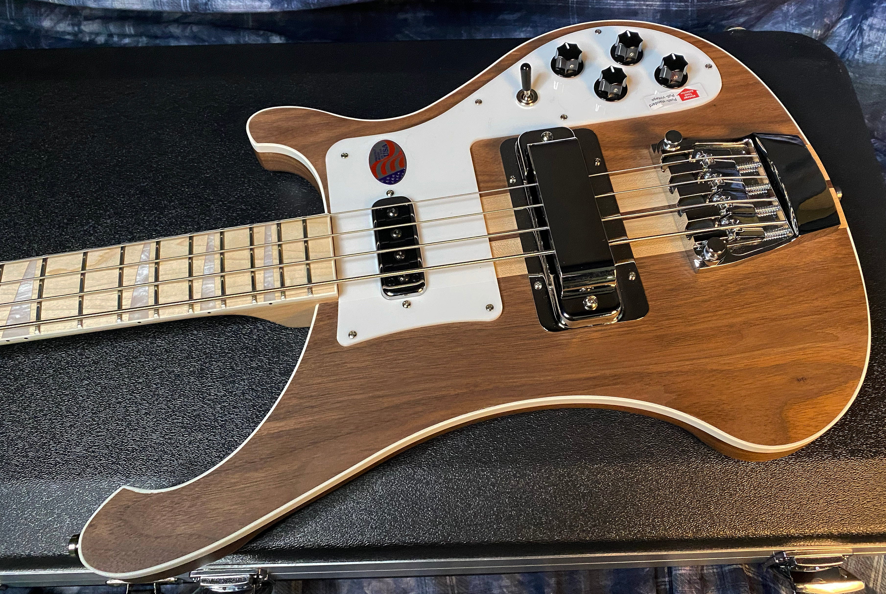 NEW! 2025 Rickenbacker 4003 W Stereo Walnut - Authorized Dealer - 8.6 lbs - G04459