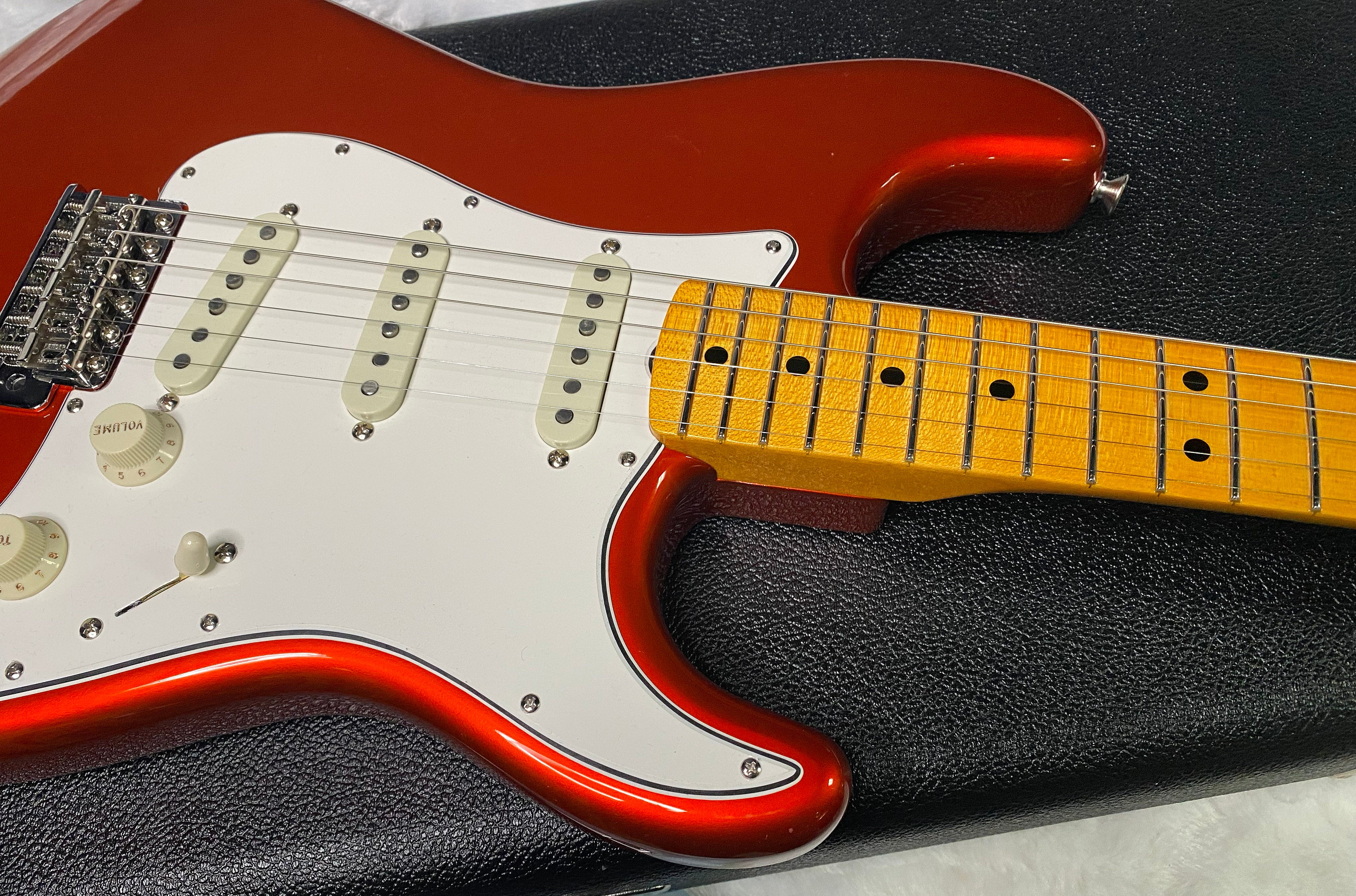 NEW! Fender Custom Shop Special Run '69 Stratocaster NOS Gloss Finish - Handwound P/U's - Candy Tangerine - Reverse Matching Headstock - 8 lbs - Authorized Dealer - One OFF! SUPRE RARE! G07375