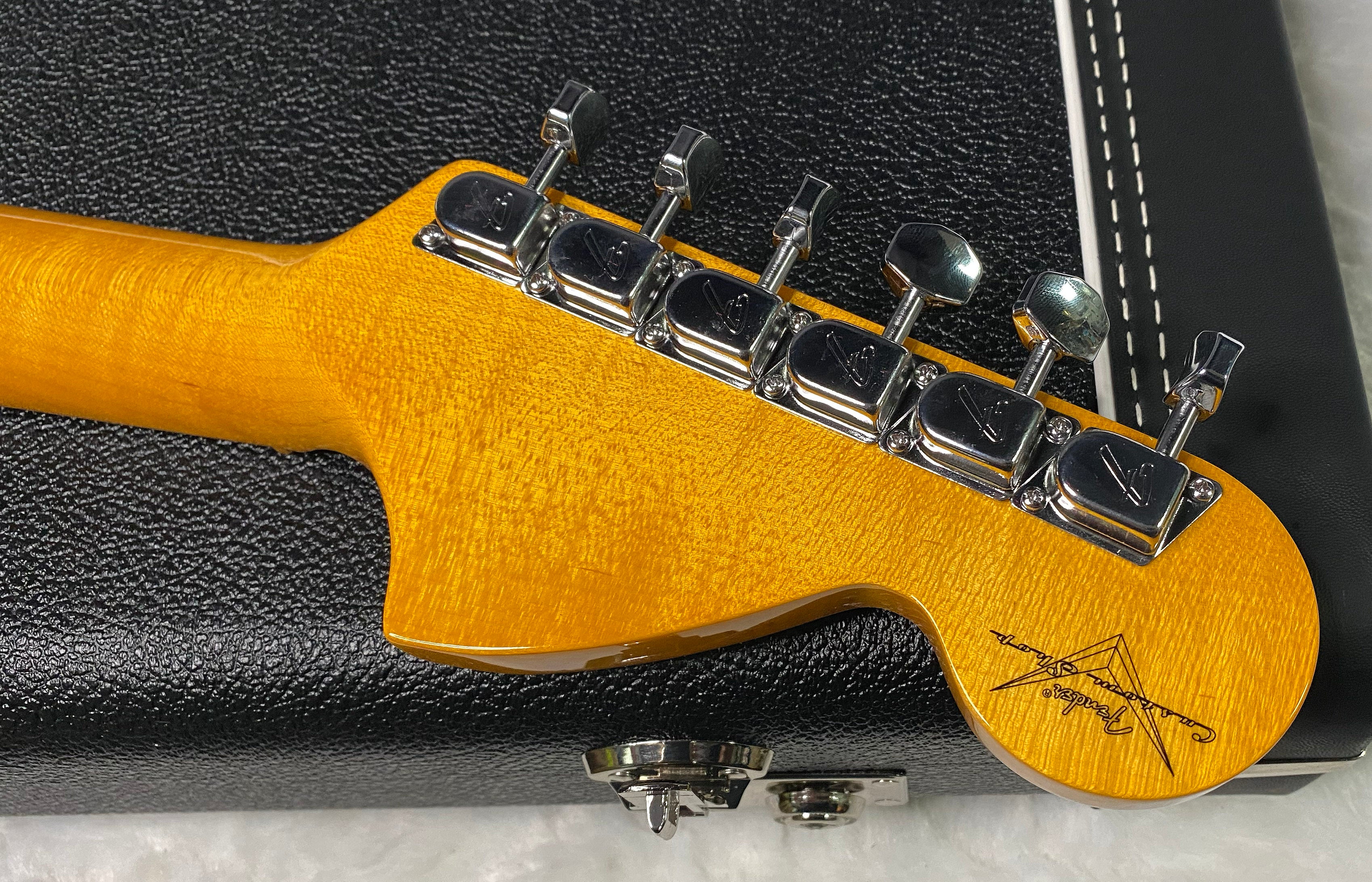 NEW! Fender Custom Shop Special Run '69 Stratocaster NOS Gloss Finish - Handwound P/U's - Candy Tangerine - Reverse Matching Headstock - 8 lbs - Authorized Dealer - One OFF! SUPRE RARE! G07375