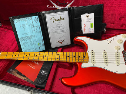 NEW! Fender Custom Shop Special Run '69 Stratocaster NOS Gloss Finish - Handwound P/U's - Candy Tangerine - Reverse Matching Headstock - 8 lbs - Authorized Dealer - One OFF! SUPRE RARE! G07375