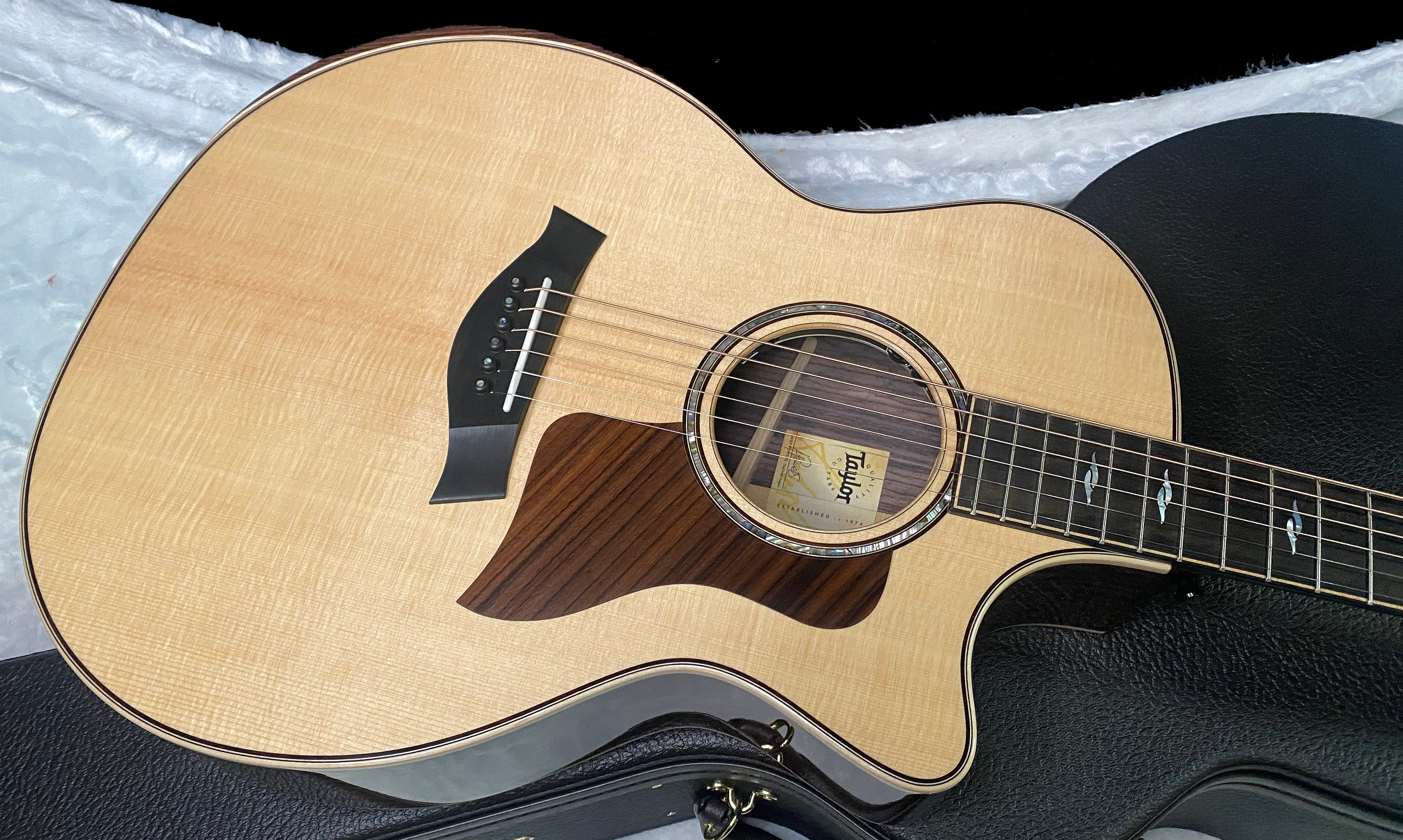 NEW ! Taylor 814ce Next Generation Acoustic-Electric Guitar - Natural Gloss - 4.6lbs - Authorized Dealer - G07376